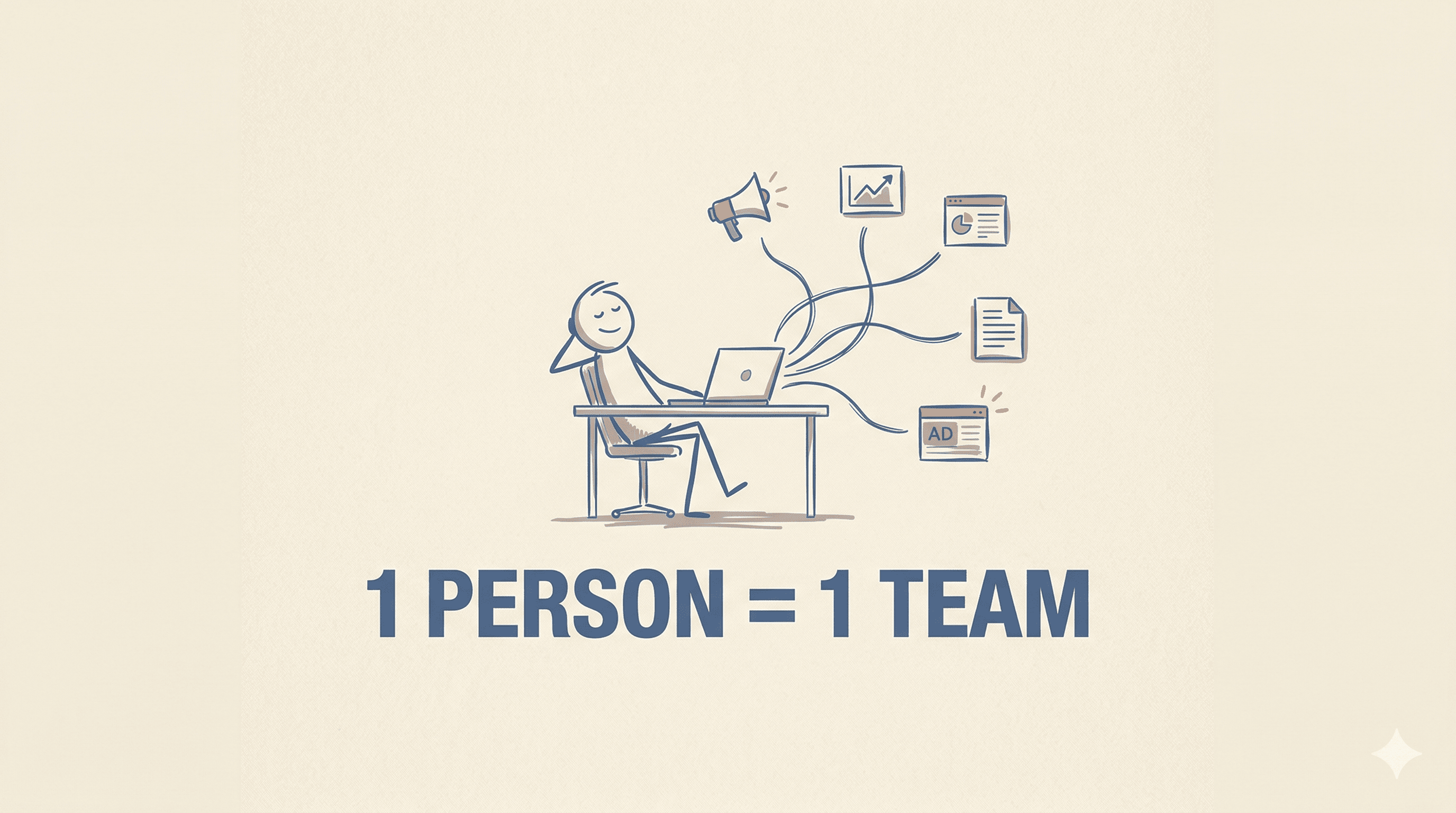 Anthropic 的 Growth Marketing 只有一個人，而且他不會寫程式